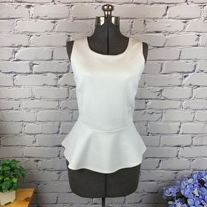 New York & Company Peplum Top / Babydoll Tank